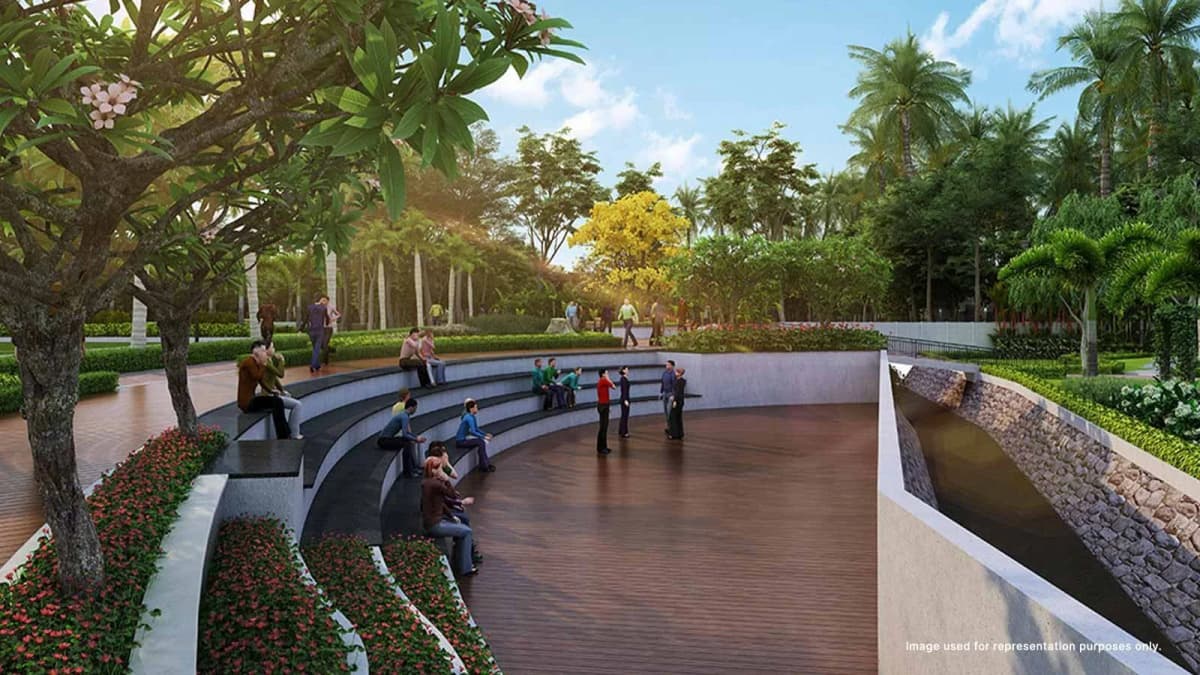 Sattva Hamlet amphitheater