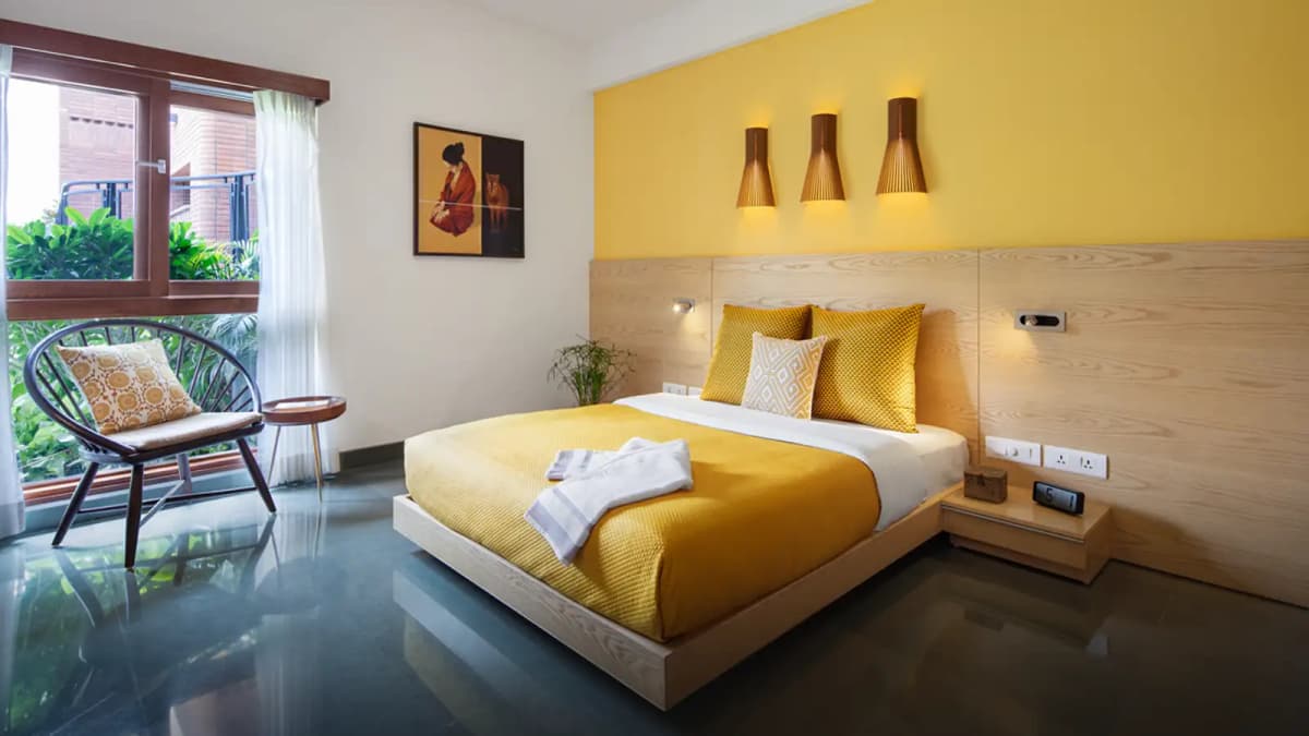 After the rain bedroom