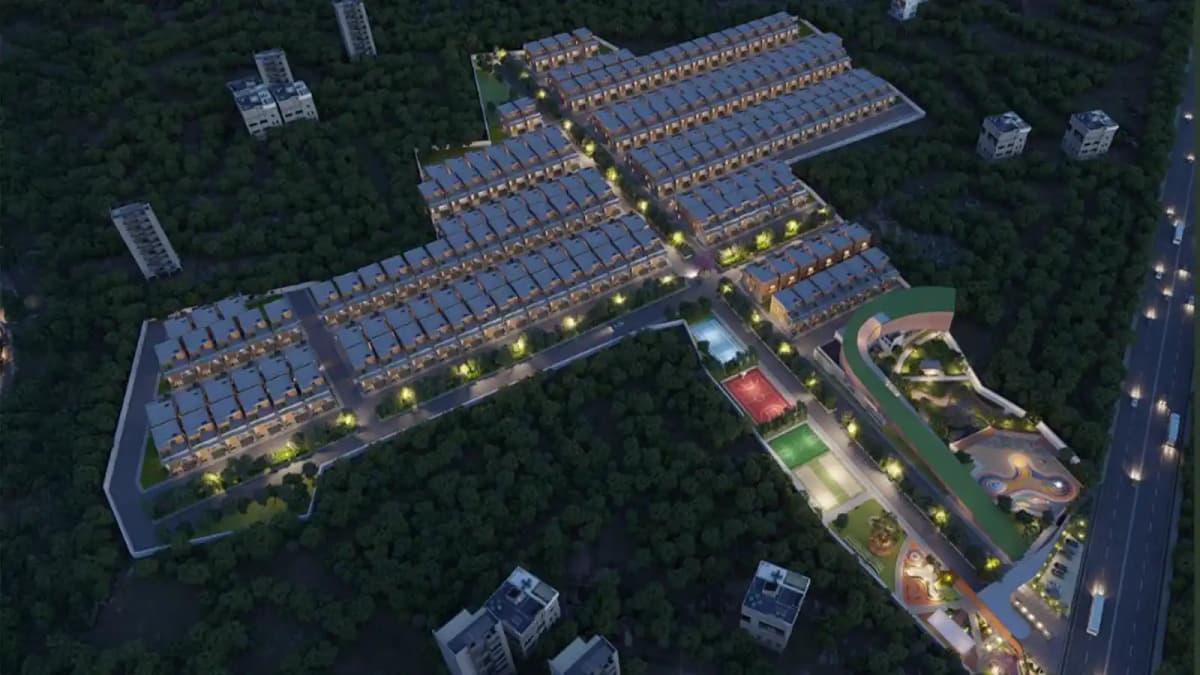 Lake-Estate-Villa-Plots-in-Bangalore-amenties-ariel-view