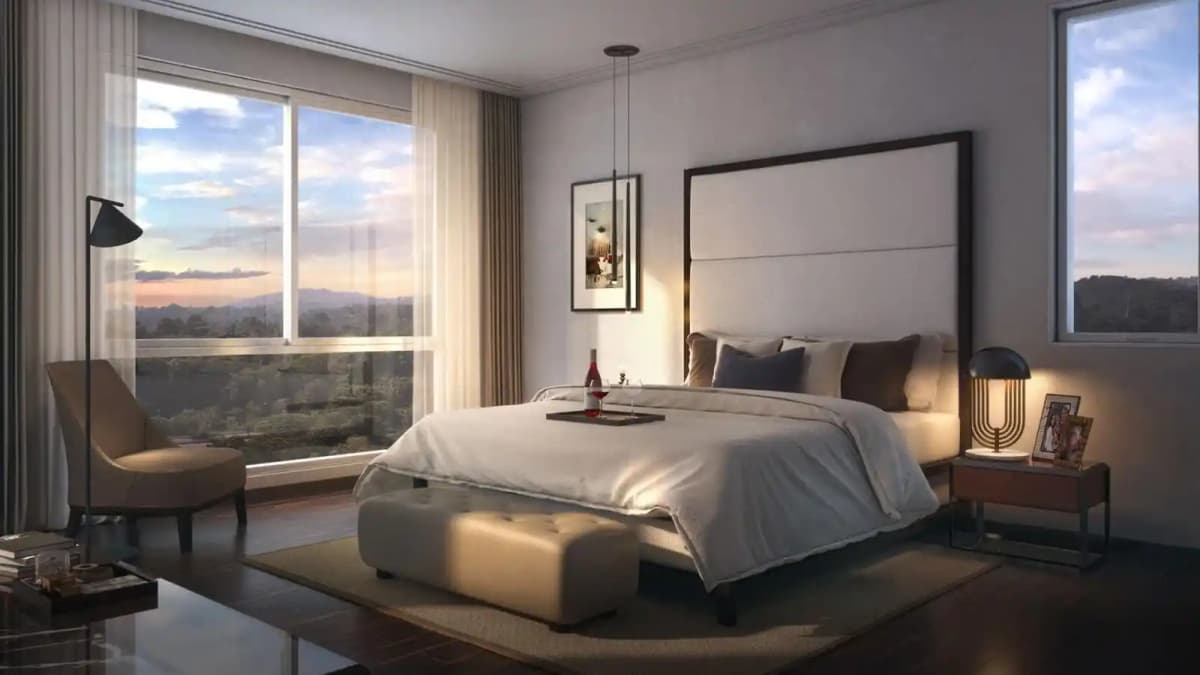 Hines & Conscient Elevate-Apartments-In-Sector-59 Bed-Romm